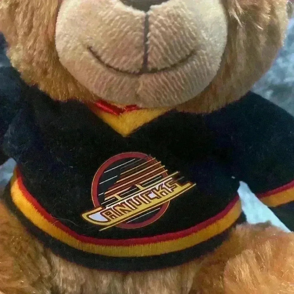 Vancouver Canucks NHL Hockey 
Jersey Teddy Bear Plush  by Forever
Collectibles - Picture 7 of 15